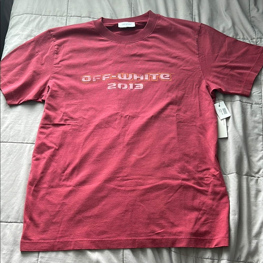Off-White 2023 Digit T shirt. Slim Medium
